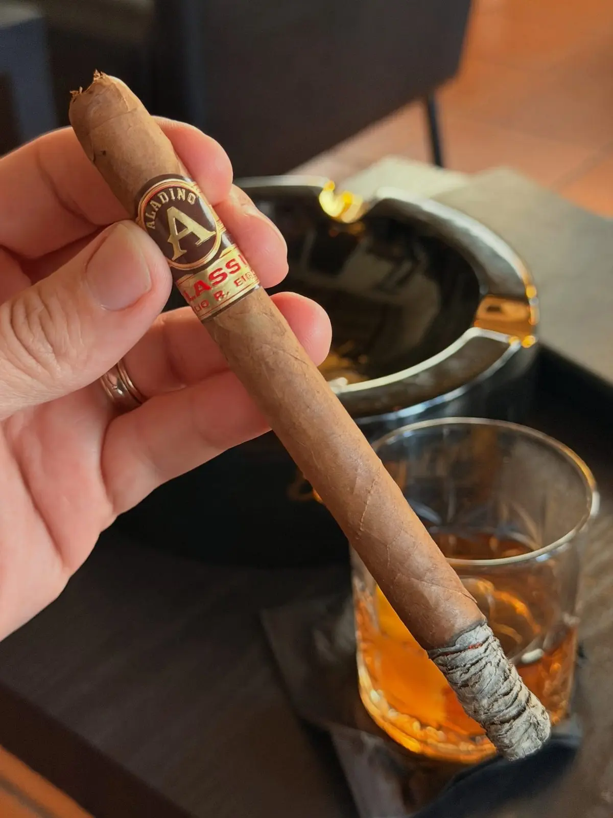 Aladino Classic Elegante cigar, photographed by CigarSolace