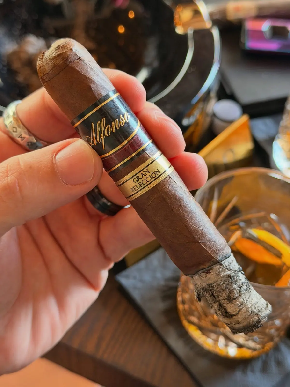 Alfonso Gran Selección cigar, photographed by CigarSolace