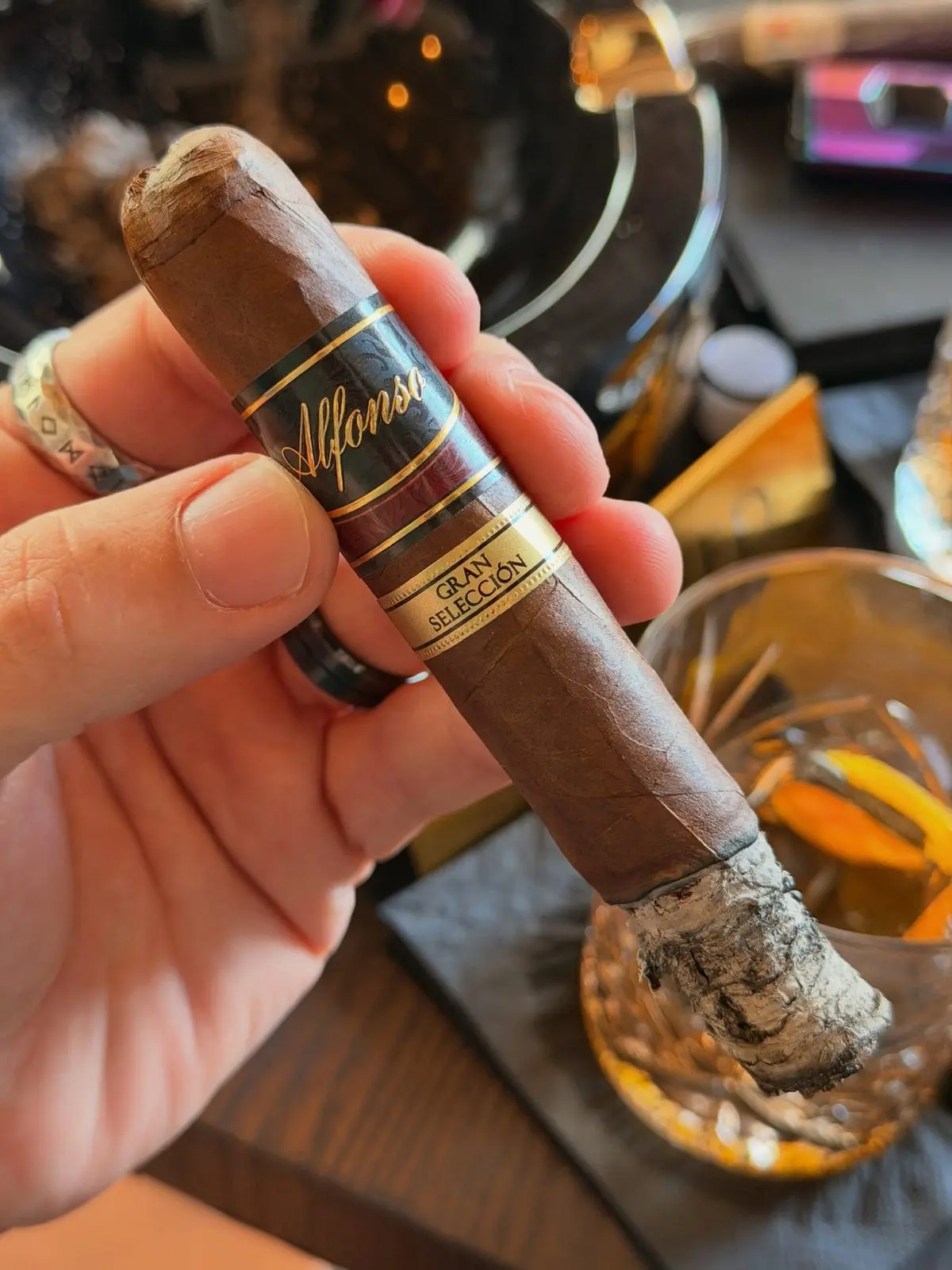 Alfonso Gran Selección cigar, photographed by CigarSolace