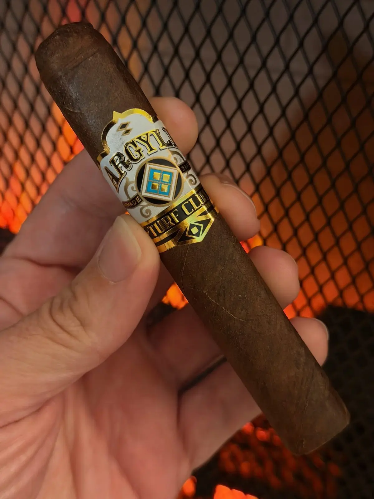 Argyle Turf Club Robusto cigar, photographed by CigarSolace