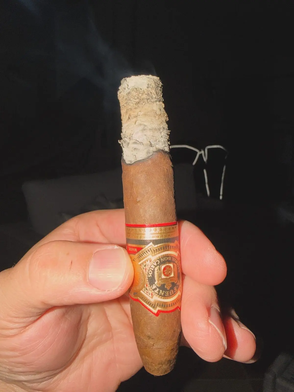 Arturo Fuente Don Carlos No. 2 cigar, photographed by CigarSolace