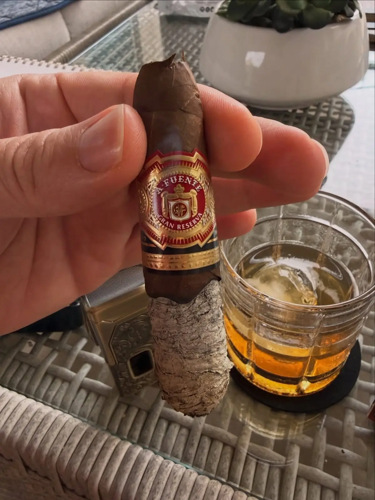Arturo Fuente Hemingway Work of Art cigar, photographed by CigarSolace