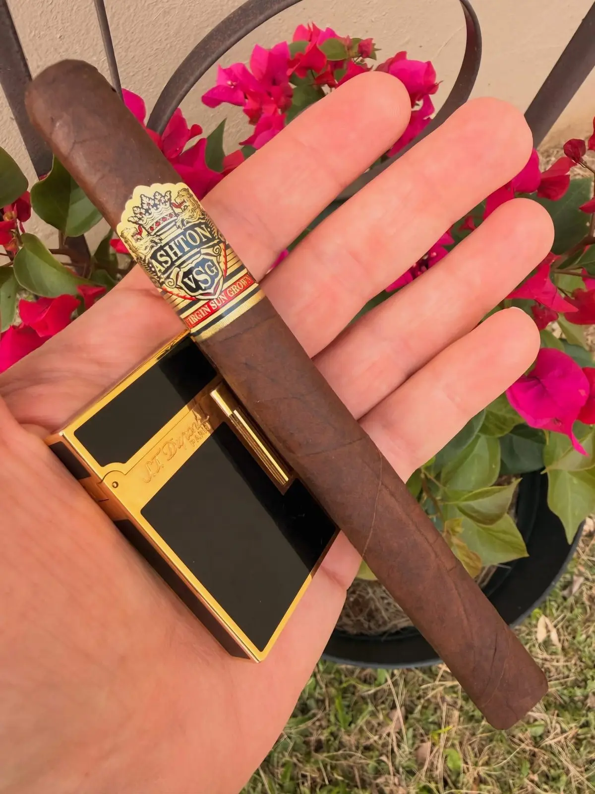 Ashton VSG Sorcerer cigar, photographed by CigarSolace