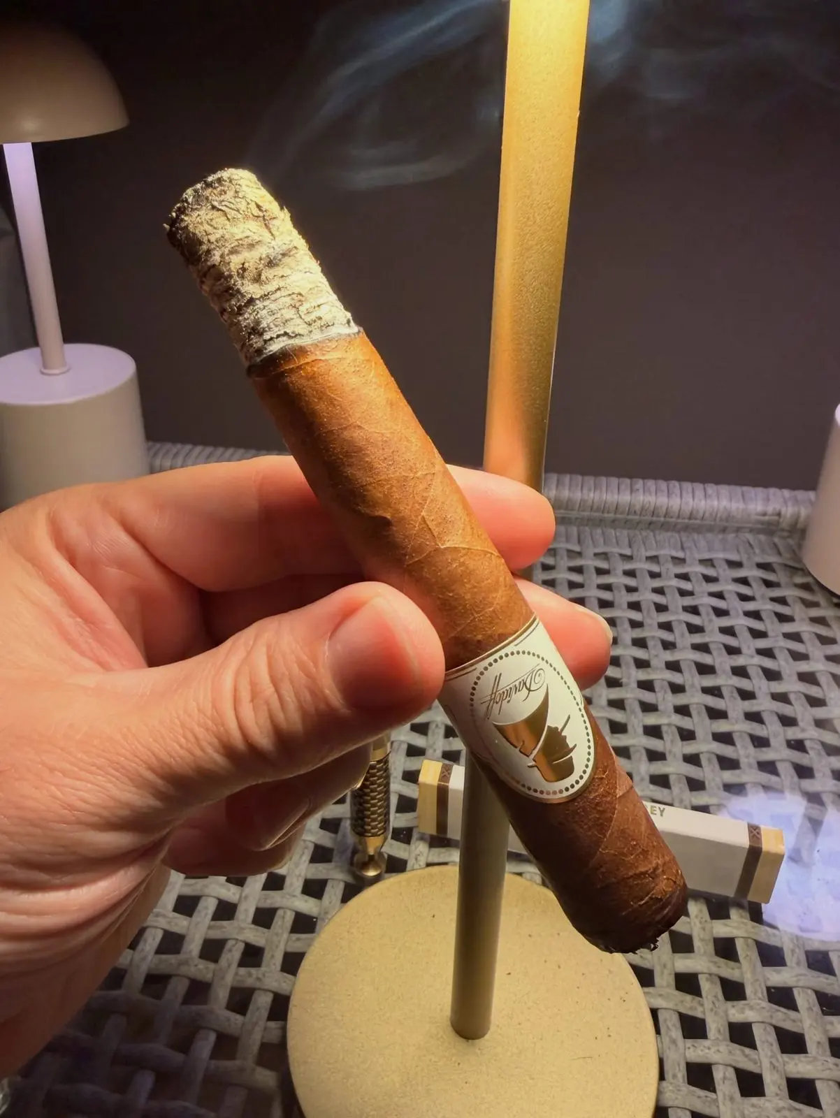 Davidoff Winston Churchill “The Commander” Toro cigar, photographed by CigarSolace