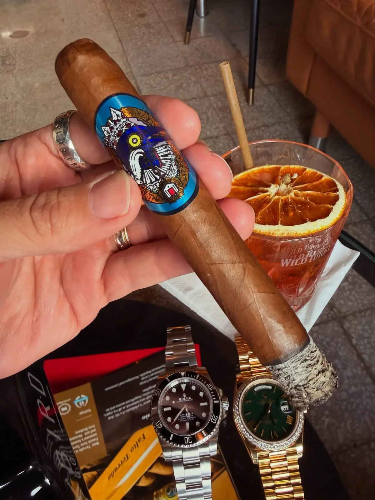El Chango Azul — El Club del Turro cigar, photographed by CigarSolace