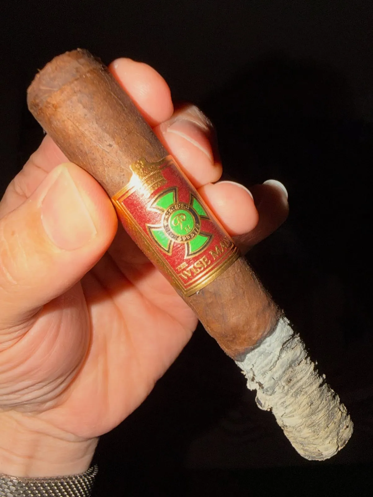 Foundation The Wise Man Maduro — Corona, photo 2 by CigarSolace