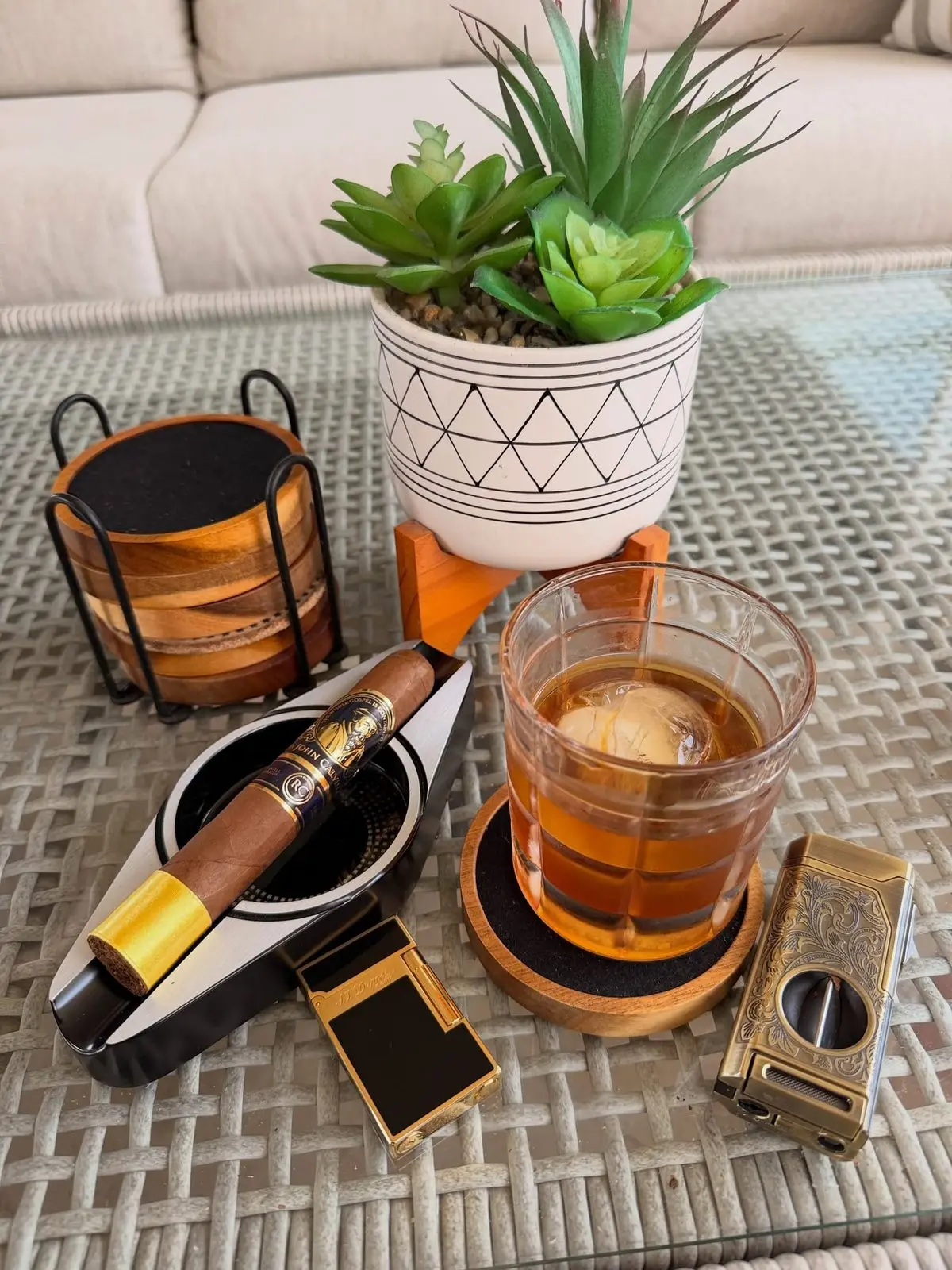 John Calvin Habano Gold Label cigar, photographed by CigarSolace