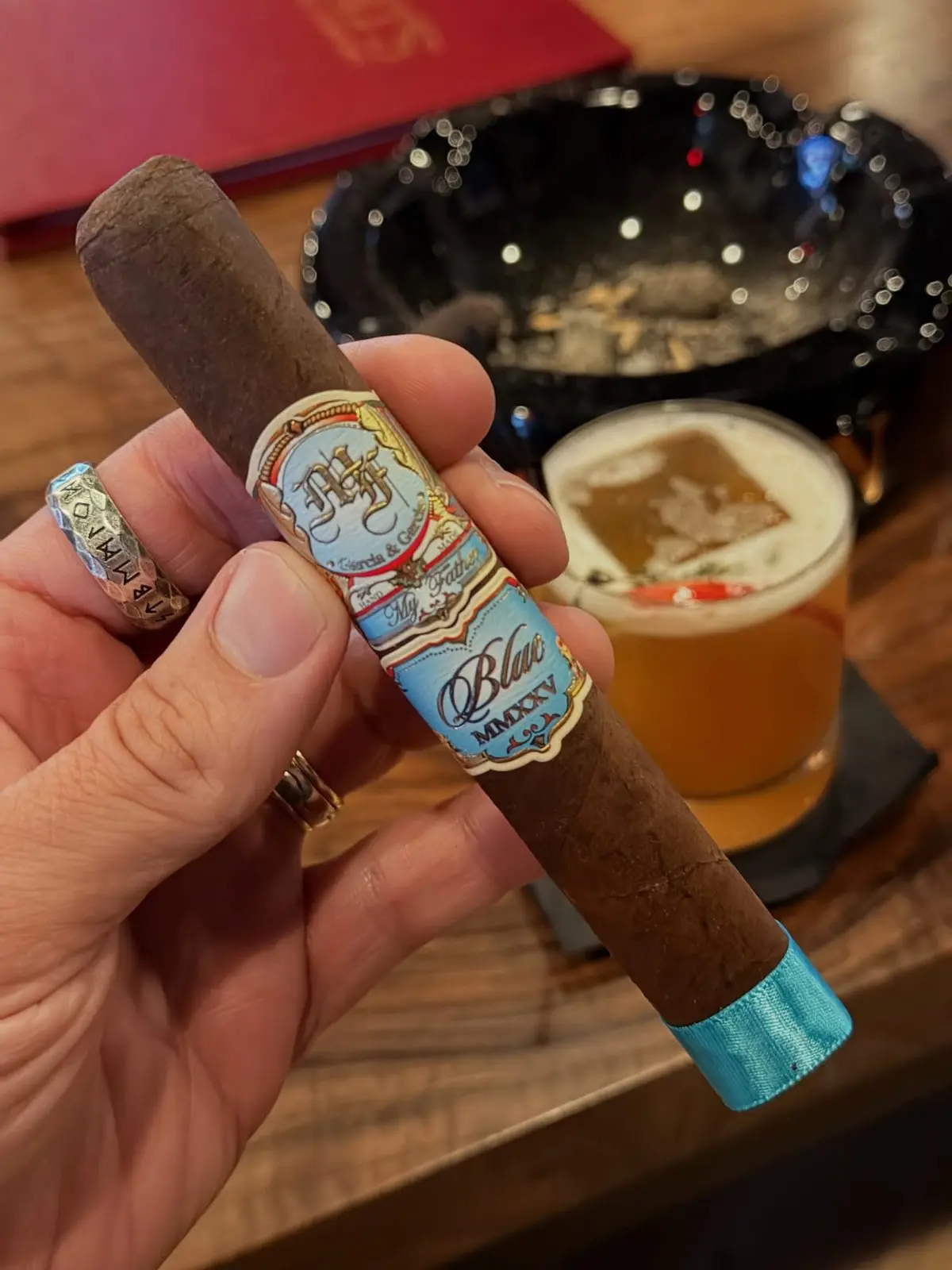 My Father Blue MMXXV cigar, photographed by CigarSolace