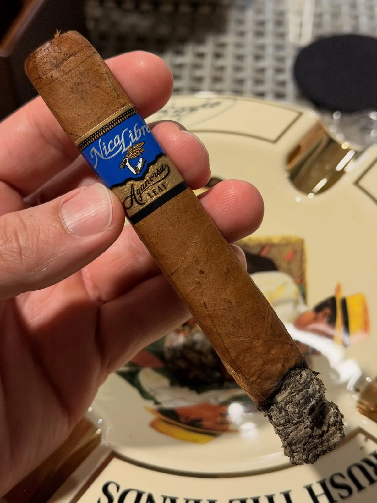 Nica Libre by Aganorsa Leaf Toro, photo 2 by CigarSolace