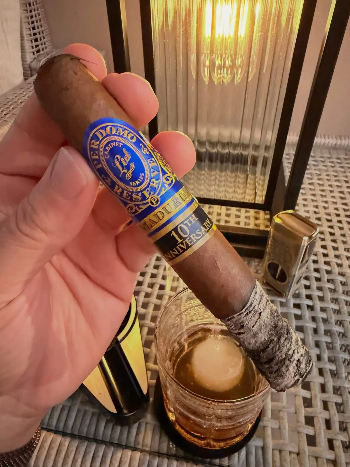 Perdomo 10th Anniversary Maduro Epicure cigar, photographed by CigarSolace