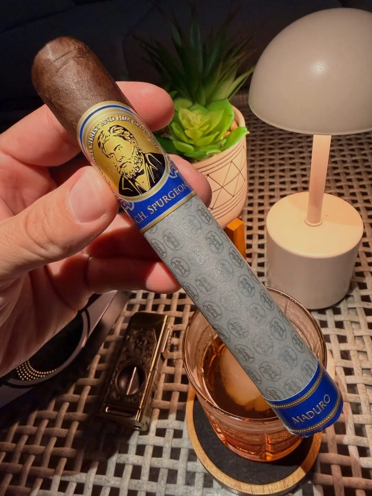 C.H. Spurgeon Dark Blue Maduro — Reformed Cigars cigar, photographed by CigarSolace