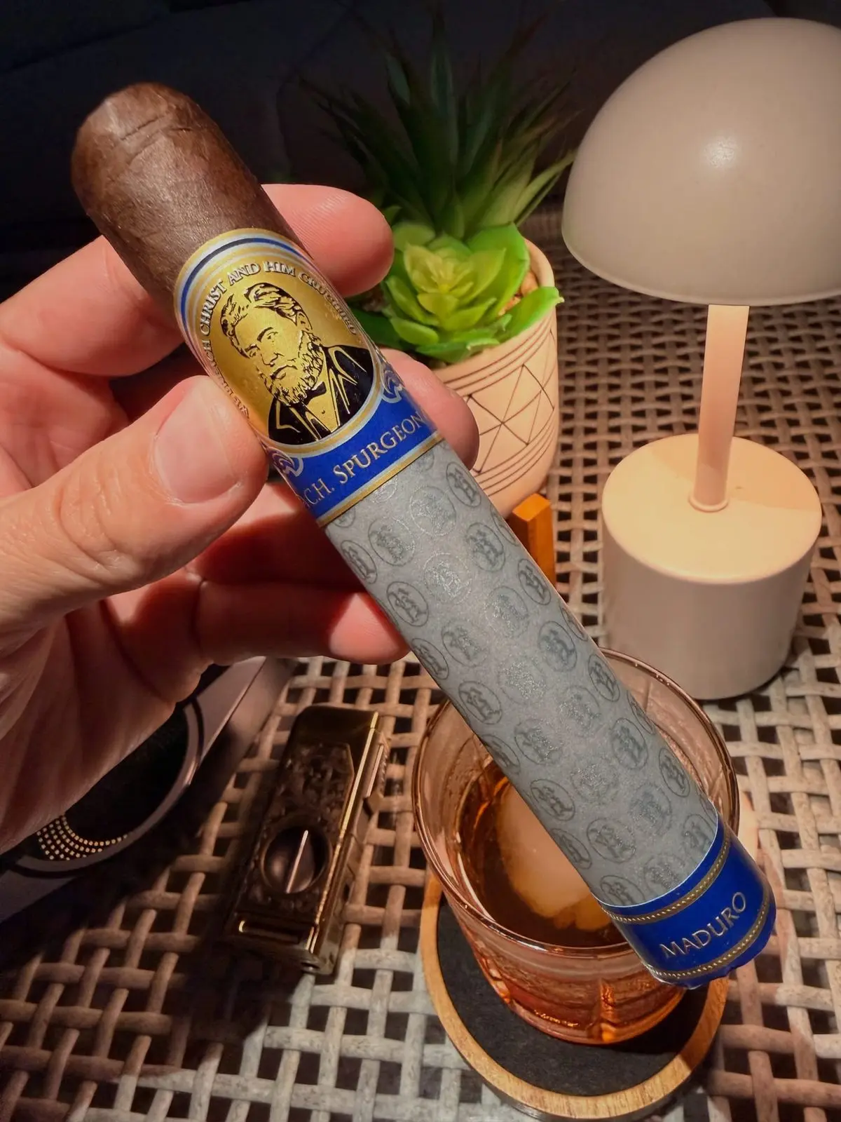 C.H. Spurgeon Dark Blue Maduro — Reformed Cigars cigar, photographed by CigarSolace