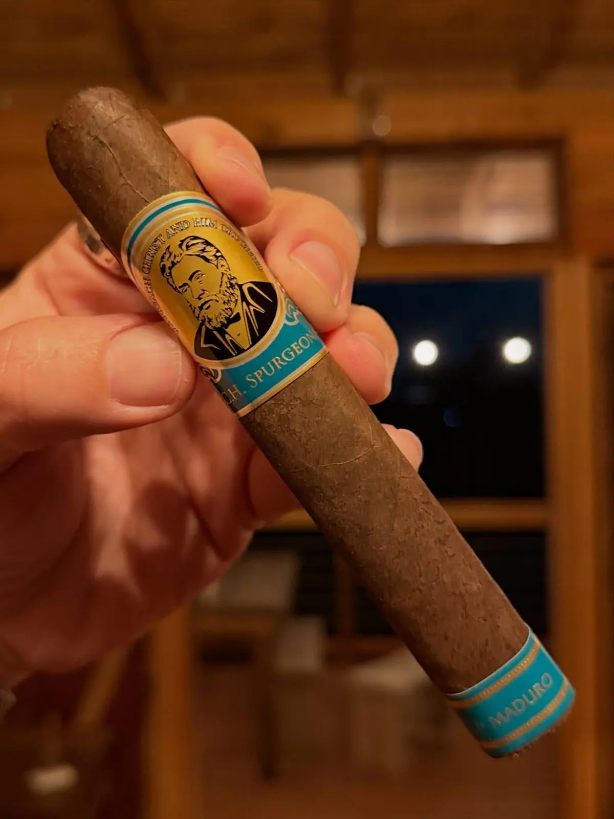 C.H. Spurgeon Maduro — Reformed Cigars — Box Pressed cigar, photographed by CigarSolace