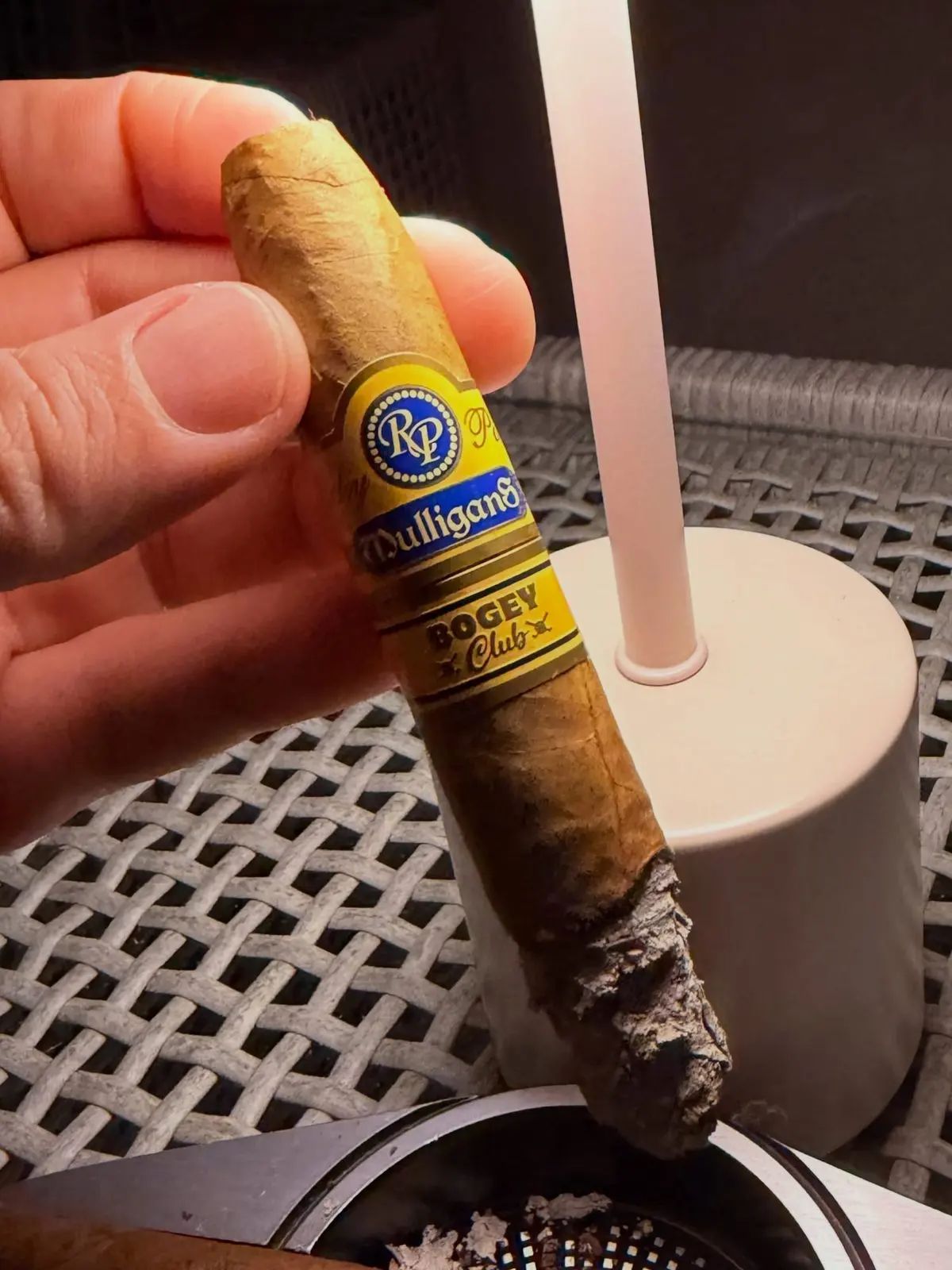 Rocky Patel Mulligans Bogey Club cigar, photographed by CigarSolace