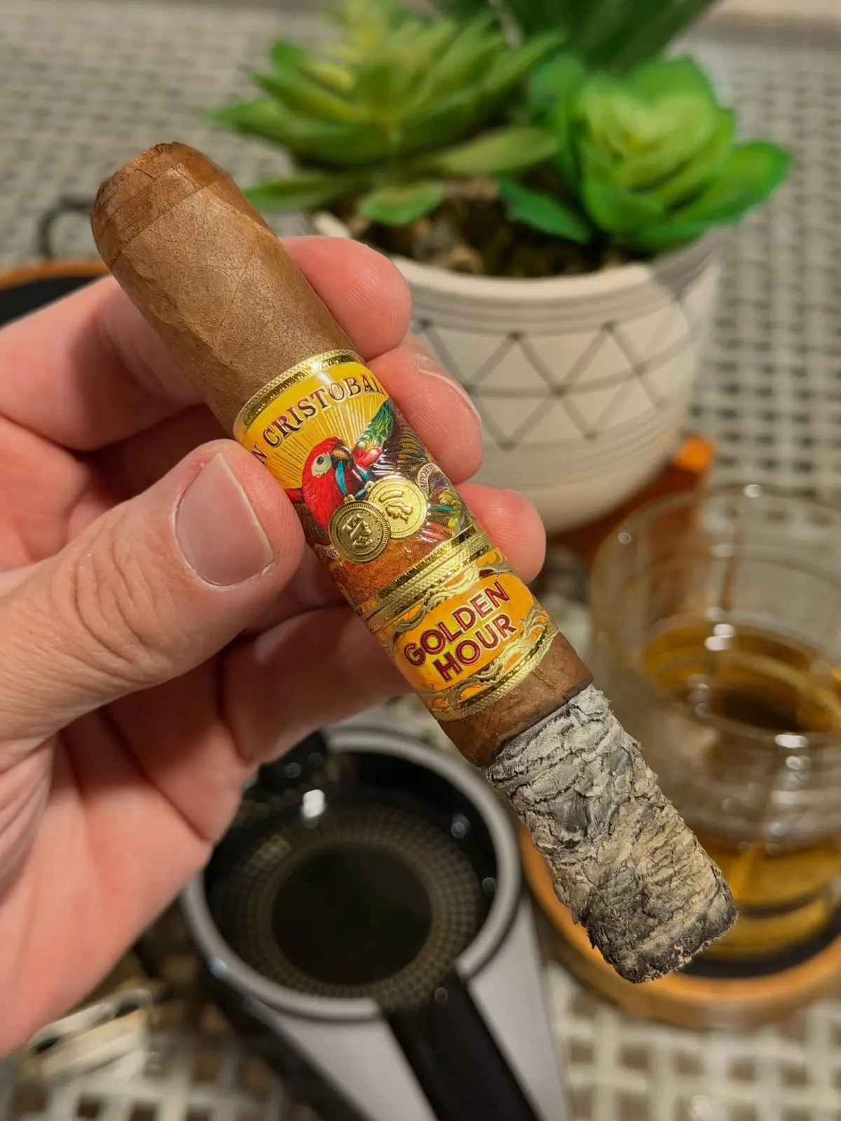 San Cristobal Golden Hour — Mágico cigar, photographed by CigarSolace
